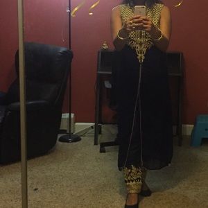 Blue indian dress